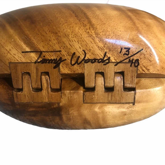 TIMMY WOODS COLLECTIBLE WOODEN BAG LIMITED - Picture 3 of 10